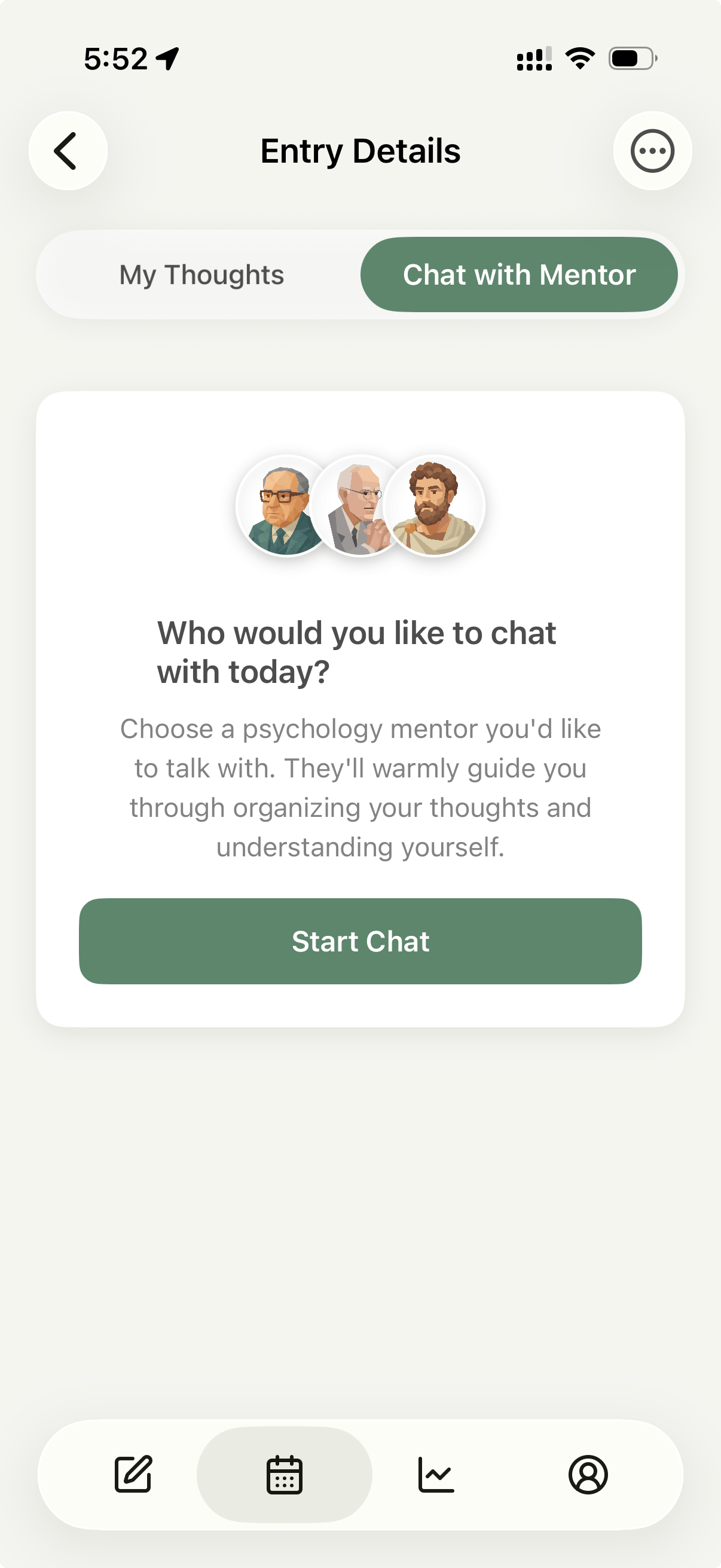 Melou perspective selection interface