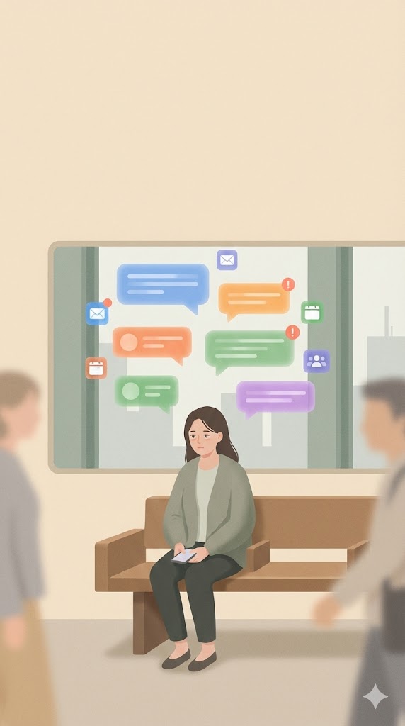 Melou mental health — the loneliness of no one asking if you're okay