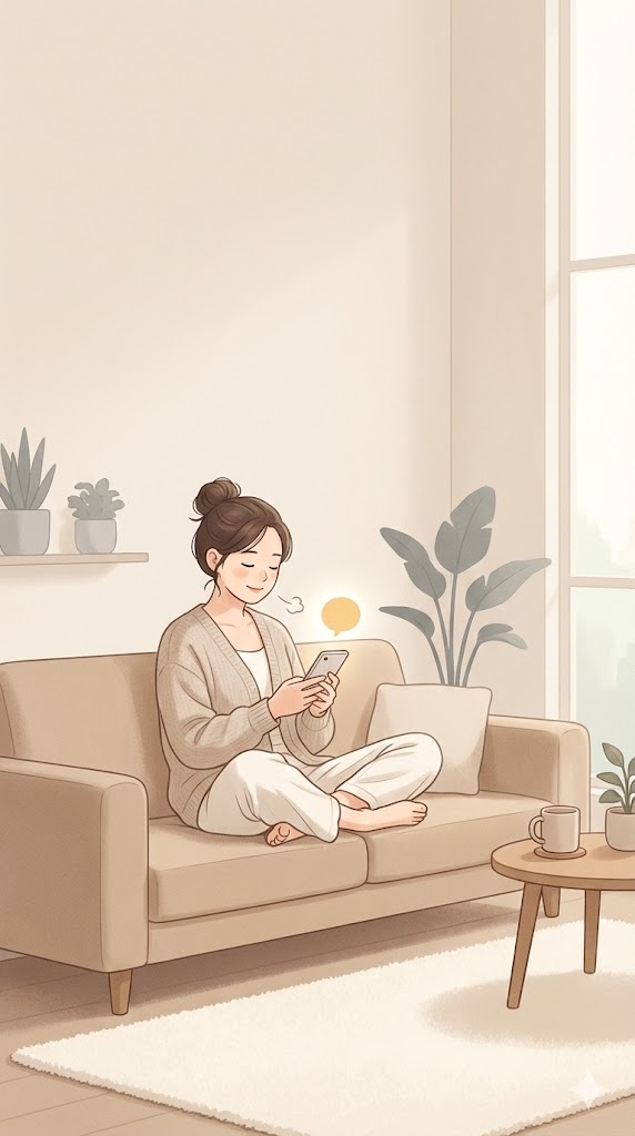 Melou AI companion — someone who listens all the way through