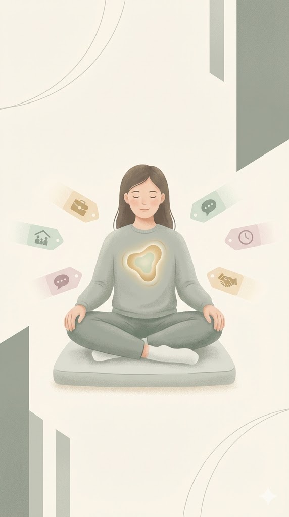 Melou companion — before all the roles, come back to yourself