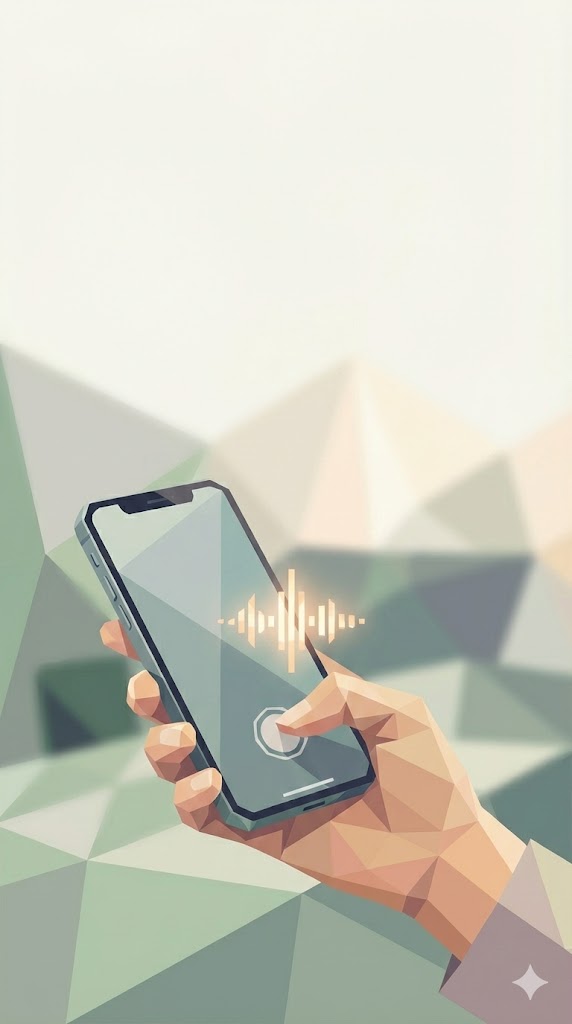 Melou 気持ちの記録 — 文字か声で今の気持ちを残す