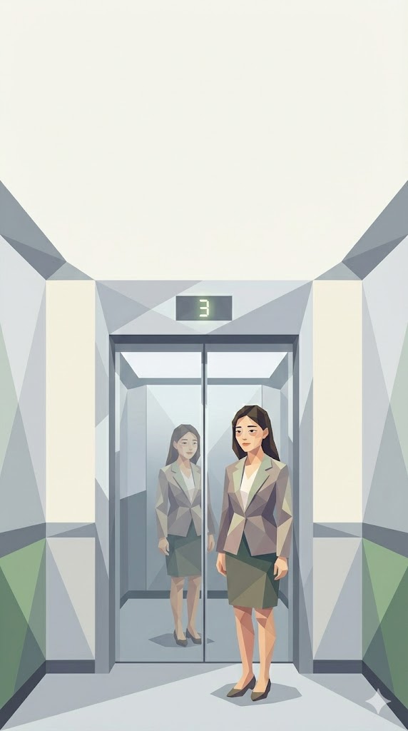 Melou 職場のシーン — 会議で見過ごされたときの気持ち