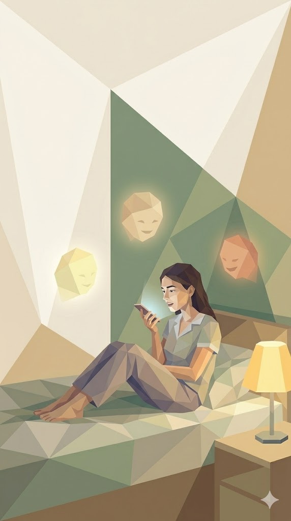 Melou 心の寄り添い — わかってくれる友達のように聞いてくれる